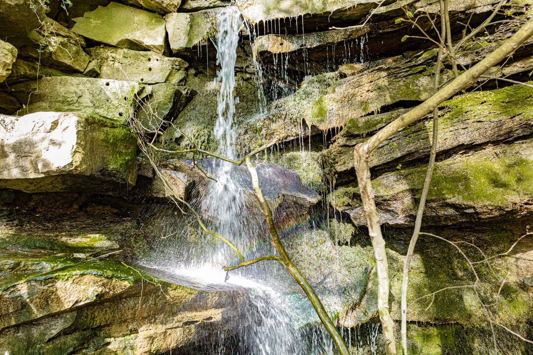 Wasserfall in der Margaretenschlucht Neckargerach